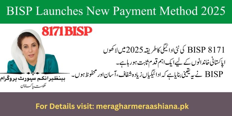 BISP 8171 Launches New Payment Method 2025