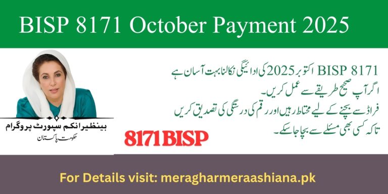 BISP 8171 October Payment 2025