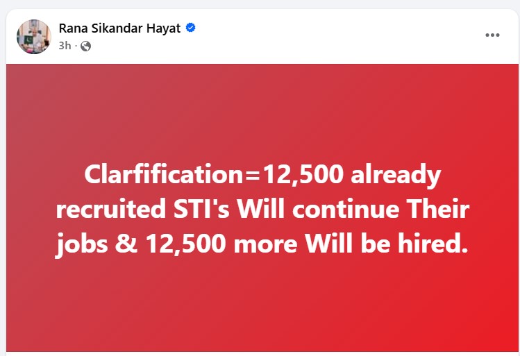 Extended Contract of 12500 STIs from October 2025