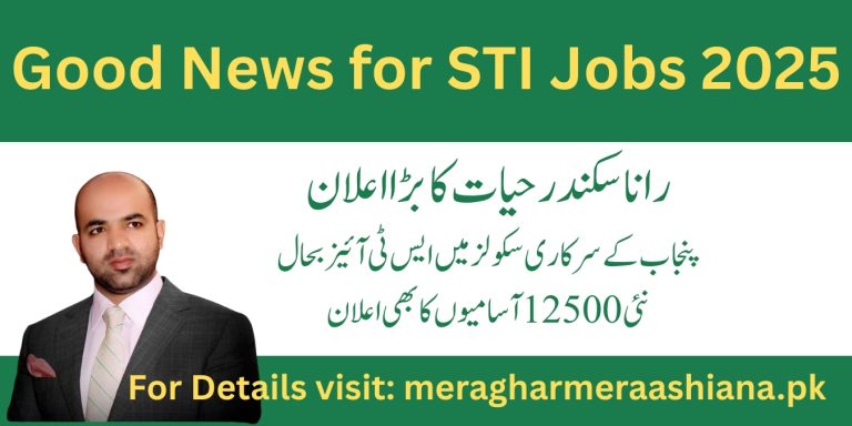 Punjab Government Announces 25,000 STI Jobs and Extended Contract of 12500 STIs from October 2025