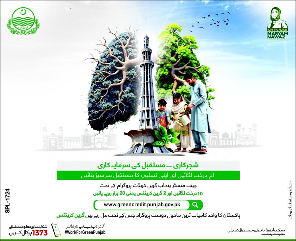 greencredit.punjab.gov.pk Punjab Green Credit Program